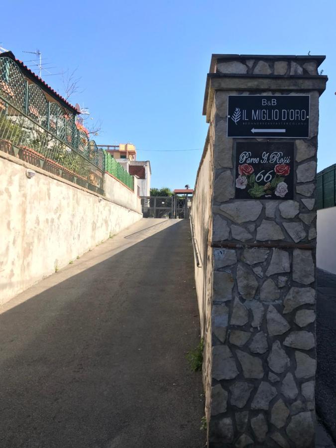 B&B Il Miglio D'Oro 埃尔科拉诺 外观 照片